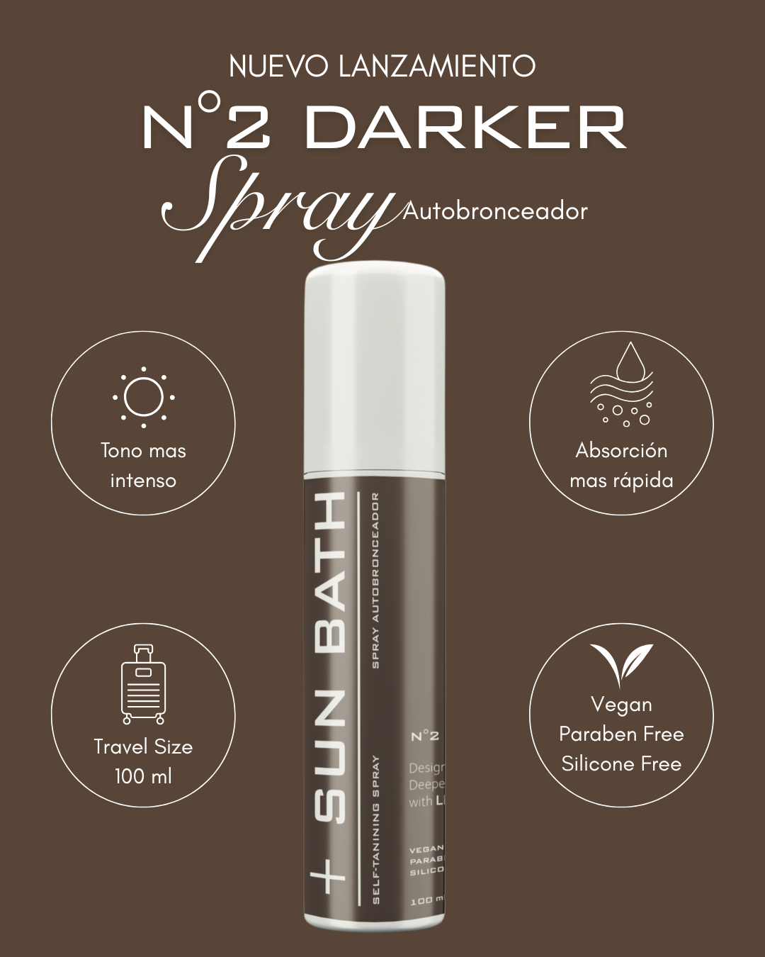 SELF-TANNING SPRAY Nº2 DARKER