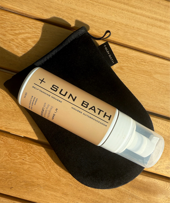 +SUN BATH Applicator Mitt