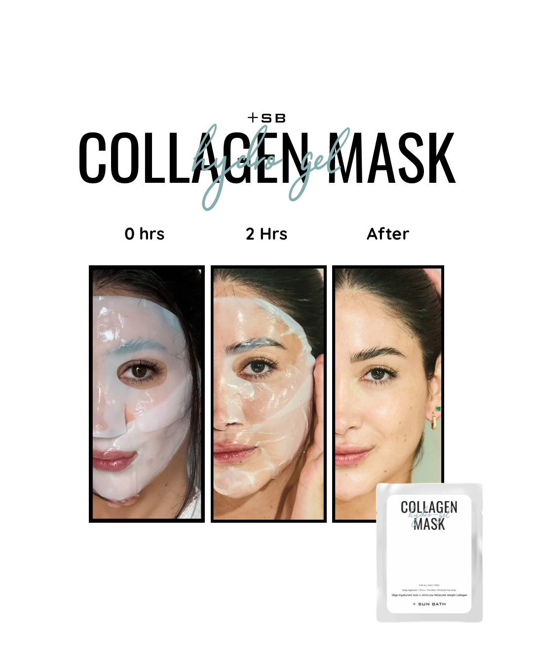 KIT Collagen Mask - Hydro Gel (3 units)
